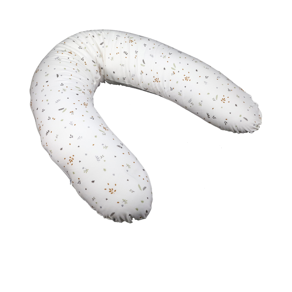 Cojín Lactancia HOJAS Algodón Orgánico — Sonpetit