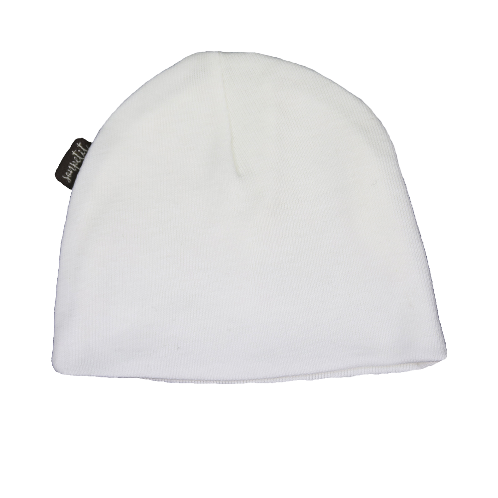 Bonnet bébé Blanc — Sonpetit