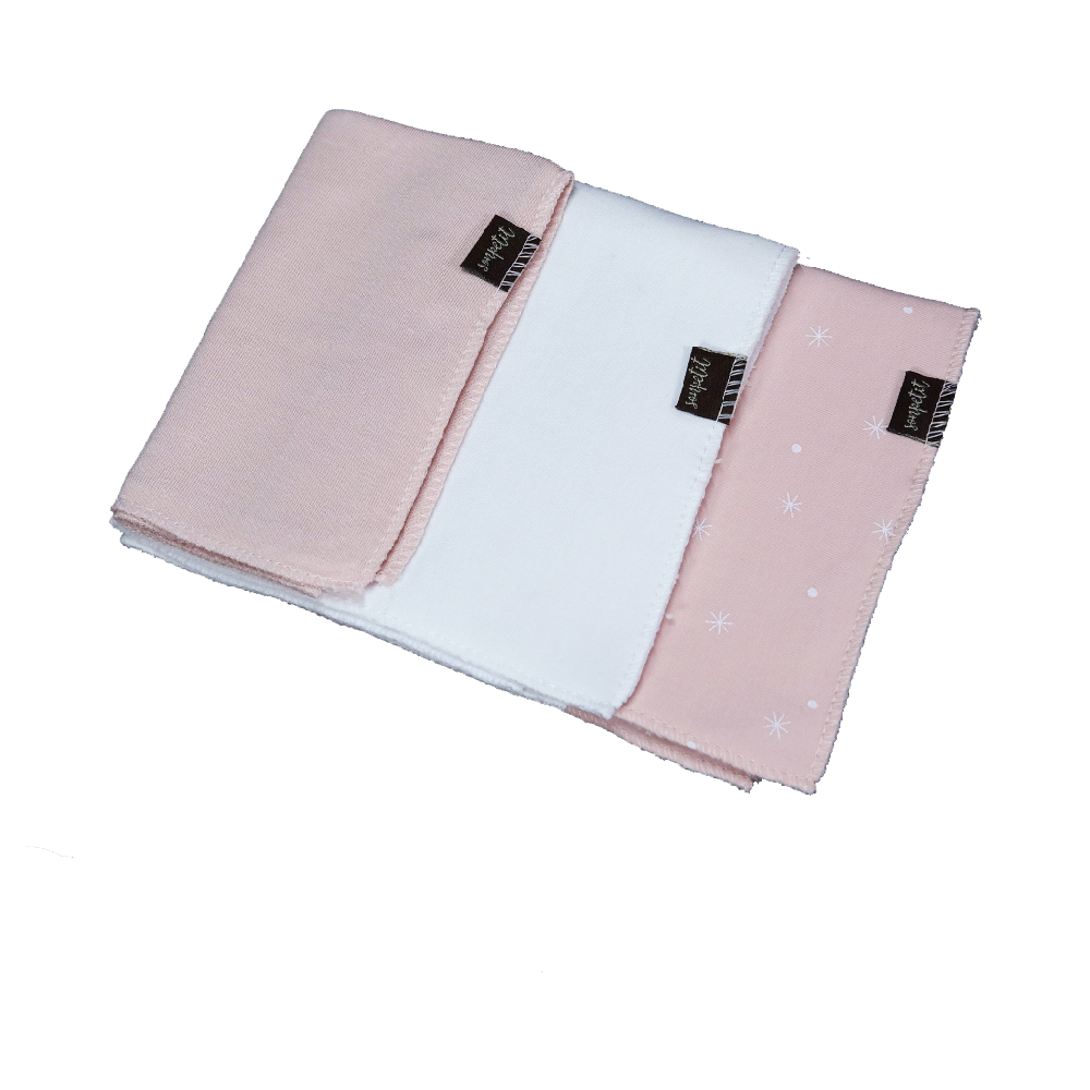 Lot de lingettes Cielo Rosa — Sonpetit