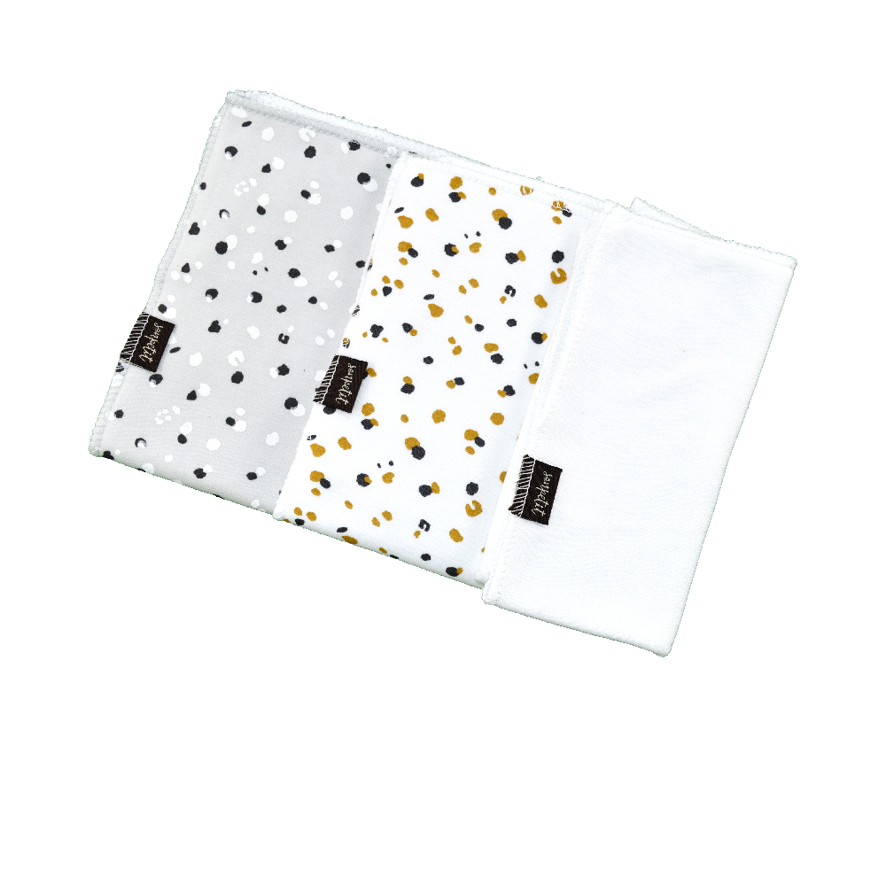 Washcloth Set Leo Beige — Sonpetit
