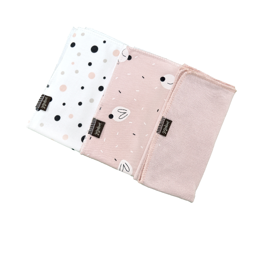 Pack Toallitas RABBIT Rosa / BURBUJA Rosa — Sonpetit