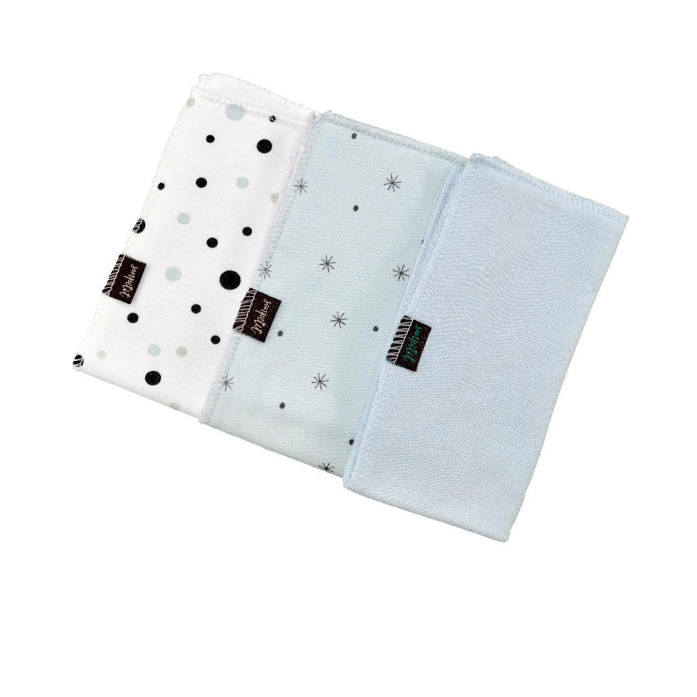 Pack Toallitas SKY Celeste / BURBUJAS Celeste — Sonpetit