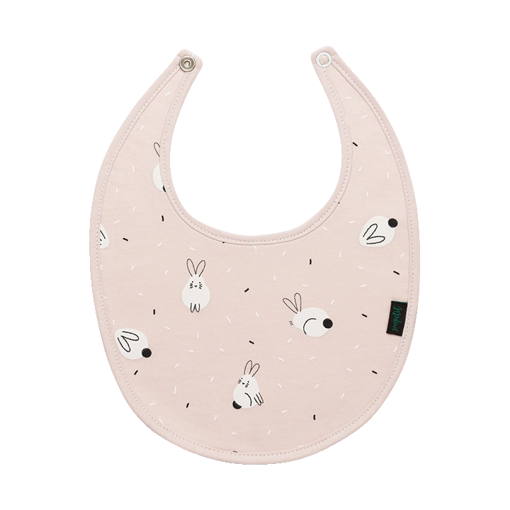 Bib Rabbit Pink — Sonpetit