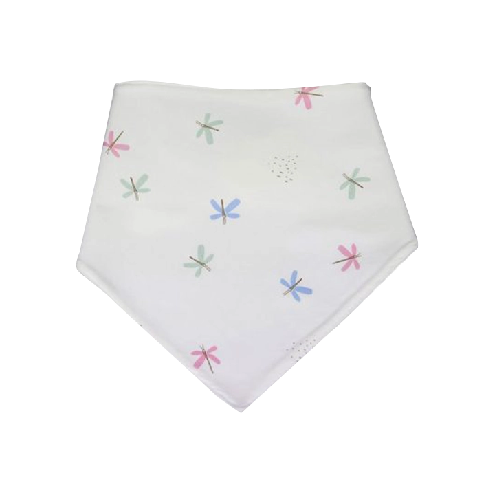 Bandana-Lätzchen Libélulas Bio-Baumwolle — Sonpetit