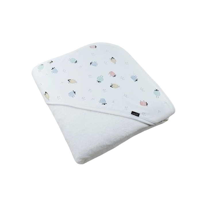 Cape de bain tablier Prado Coton biologique — Sonpetit