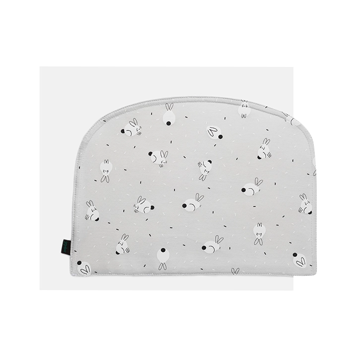 Drap-housse 40 avec lange d'épaule Rabbit Gris — Sonpetit