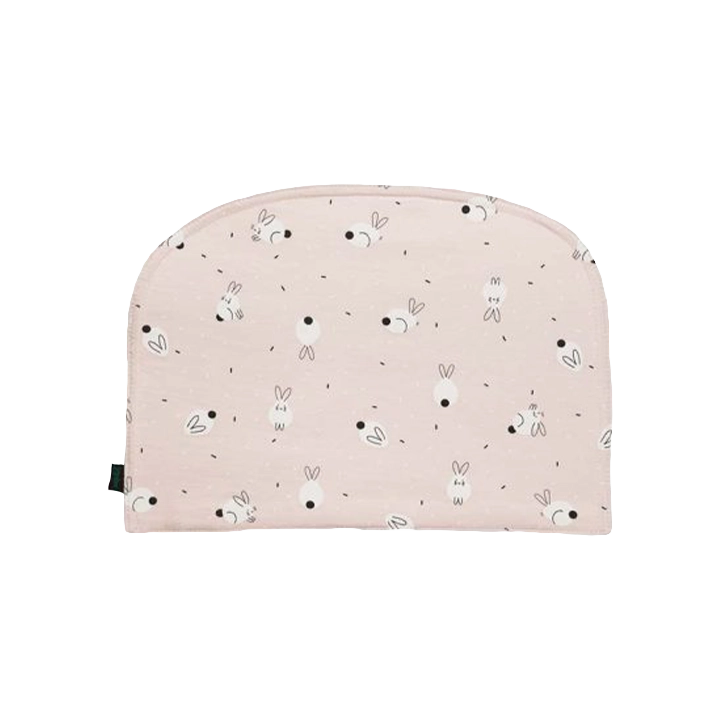 Burp Cloths Rabbit Pink — Sonpetit
