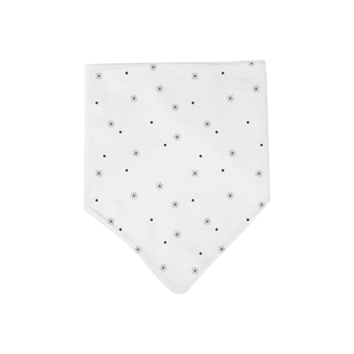 Bandana-Lätzchen Sky Weiß — Sonpetit