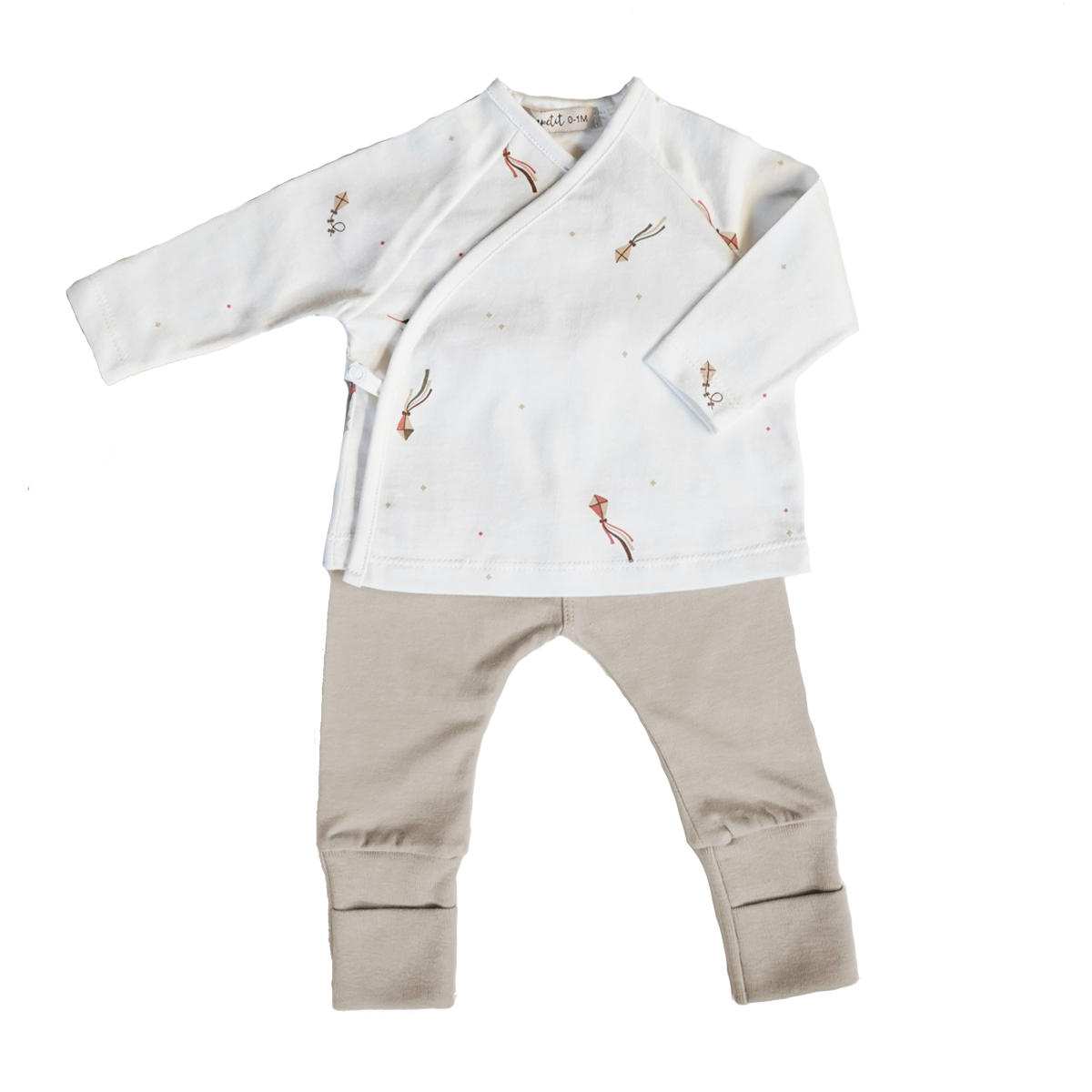 Brassière + pantalon à pieds Cometas — Sonpetit