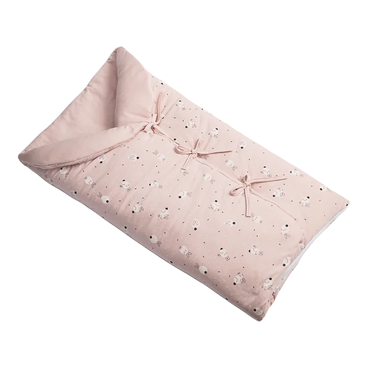 Sleeping Bag ng Sanggol Kuneho Rosas — Sonpetit