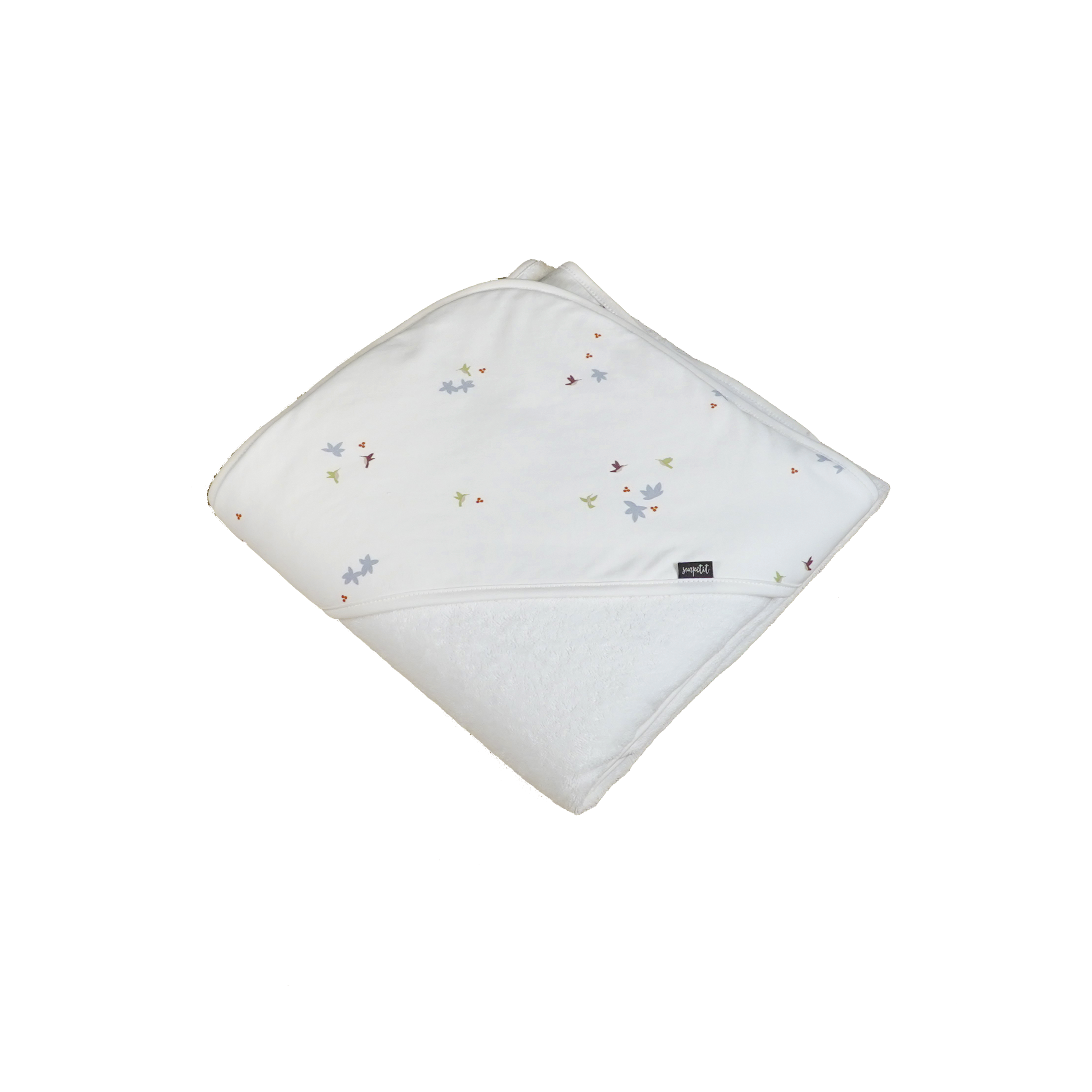 Cape de bain tablier Colibrí Coton biologique — Sonpetit
