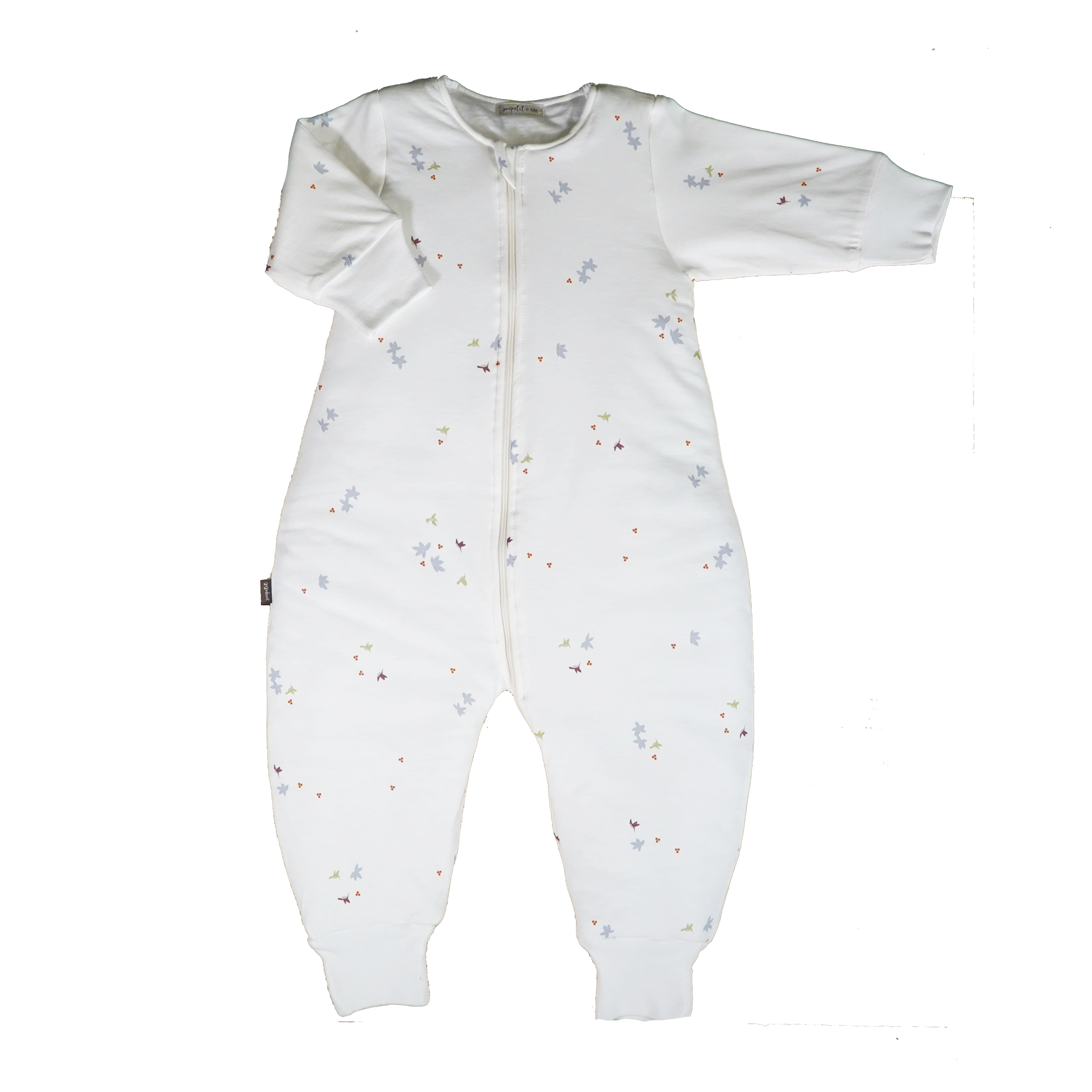 Schlafsack-Pyjama Colibrí T 6-18 Bio-Baumwolle — Sonpetit